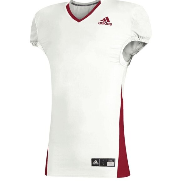 adidas Other - Adidas Woven Football Jersey GG7395 A1 Stock J Red / White | Men's‎ Size L NWT